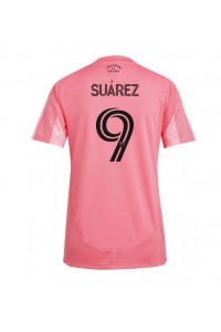 Inter Miami Luis Suarez #9 Voetbaltruitje Thuis tenue Dames 2025-26 Korte Mouw